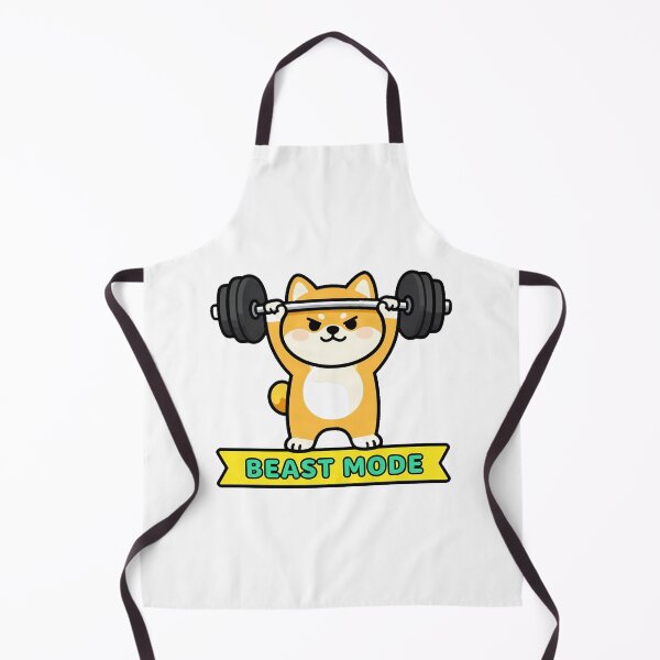 Item preview, Funny Shiba Inu Fitness Weightlifter Dog designed and sold by Arc2020.