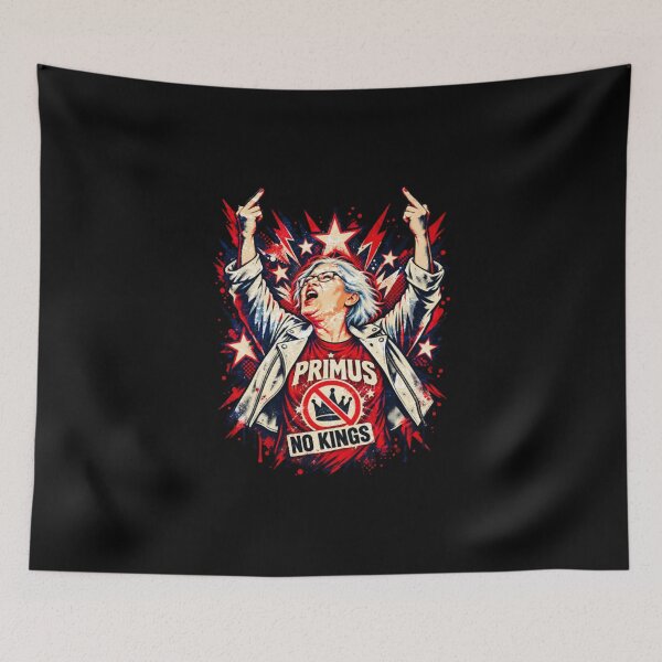 Item preview, Aunt Sue Middle Finger Trump Rally Art designed and sold by AlainaGreenho.