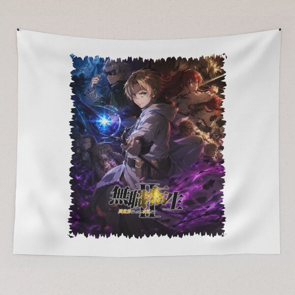 Item preview, Mushoku Tensei Jobless Reincarnation designed and sold by Moodymews.