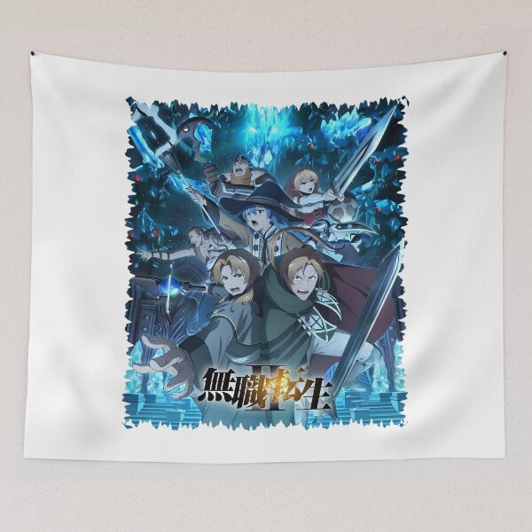 Item preview, Mushoku Tensei Jobless Reincarnation designed and sold by Moodymews.