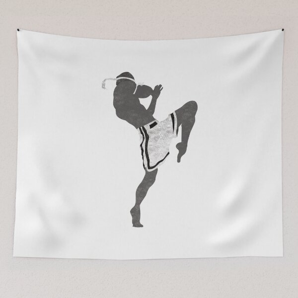 Item preview, Minimal Muay Thai Athlete [WHITE] designed and sold by illcobalt.