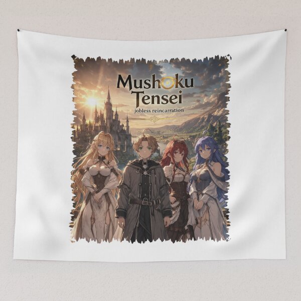Item preview, Mushoku Tensei Jobless Reincarnation designed and sold by Moodymews.