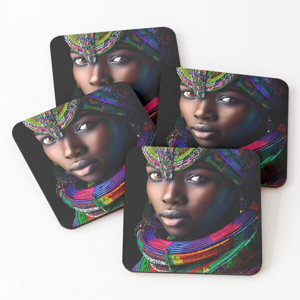 Item preview, Vibrant African Beauty in Traditional Attire designed and sold by Artessie.
