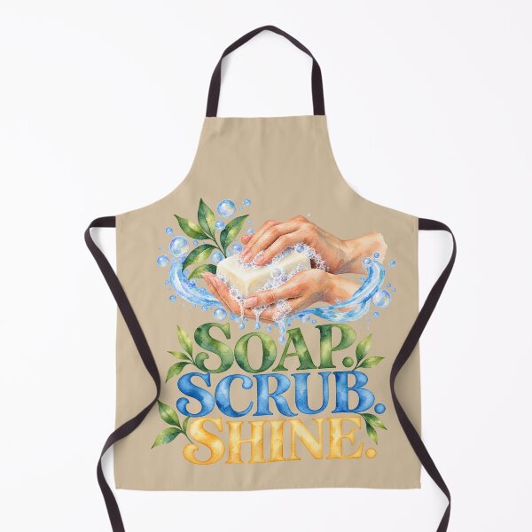 Item preview, Soap. Scrub. Shine. designed and sold by VioVibe.