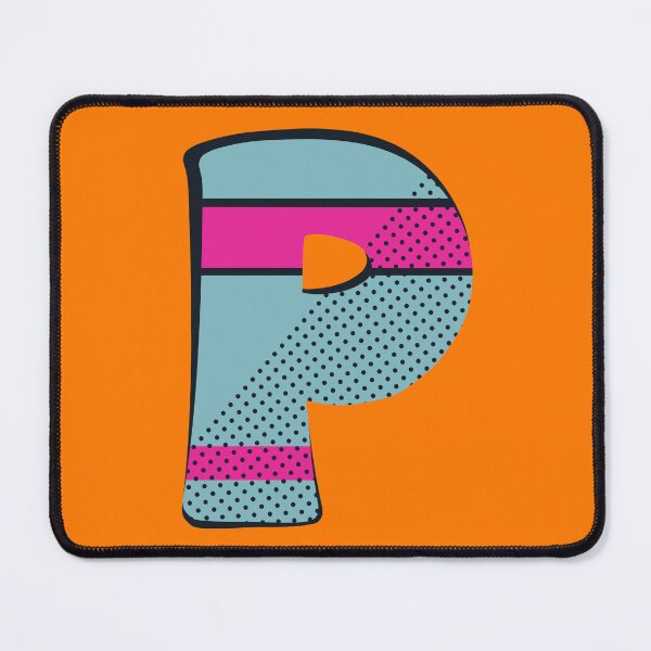 Item preview, Pop Art Letter P - Initial design of the Letter P designed and sold by Fun Funky Designs.