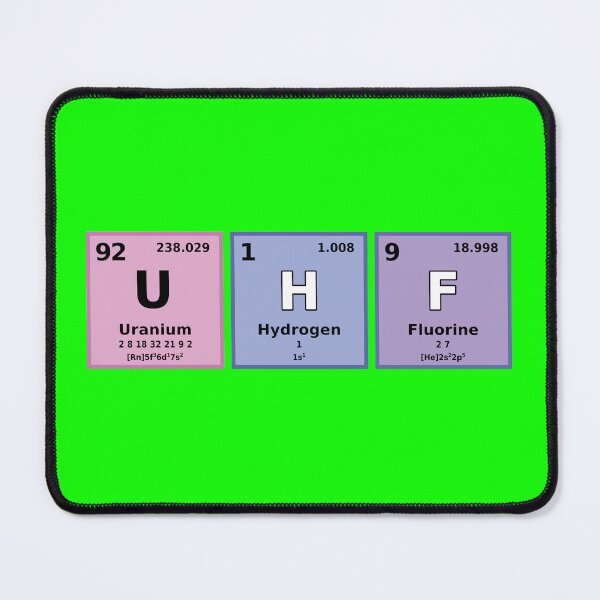 Item preview, Periodic Table UHF designed and sold by Karate Octopus.