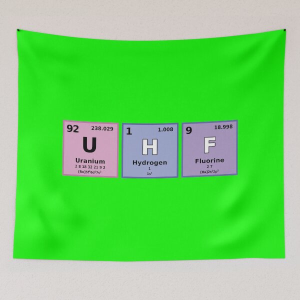 Item preview, Periodic Table UHF designed and sold by Karate Octopus.