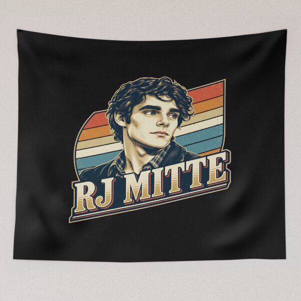 Item preview, RJ Mitte Retro Vintage Pop Culture Art designed and sold by kawaiibloomshop.