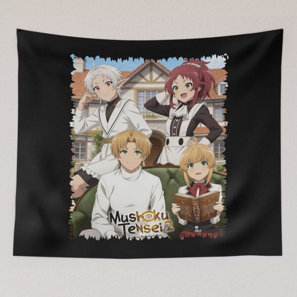 Item preview, Mushoku Tensei Jobless Reincarnation designed and sold by Moodymews.