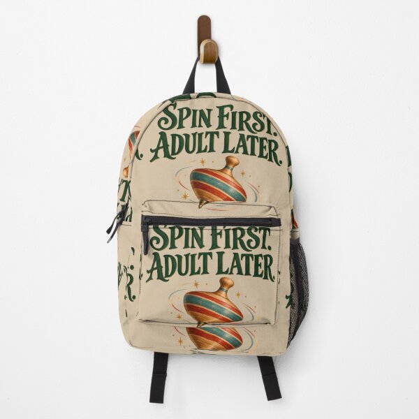 Item preview, Spin First, Adult Later designed and sold by VioVibe.