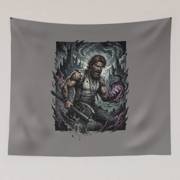 Item preview, Intense Portrait of Rugged Leading Man Style-27 designed and sold by LisaWegne.