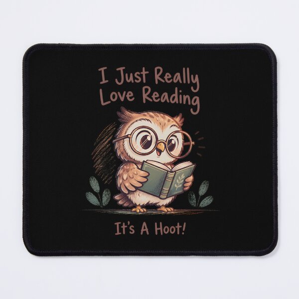 Item preview, I Just Really Love Reading Owl Book Lover designed and sold by larsenerro.