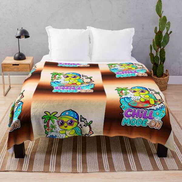 Item preview, Turtle Chill Mode On T-Shirt Surf Summer Happy Turtle Beach designed and sold by AstronautMerch.