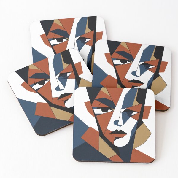 Item preview, The Geometry of Emotion — Abstract Face Design | A7 Aman designed and sold by itsa7aman.
