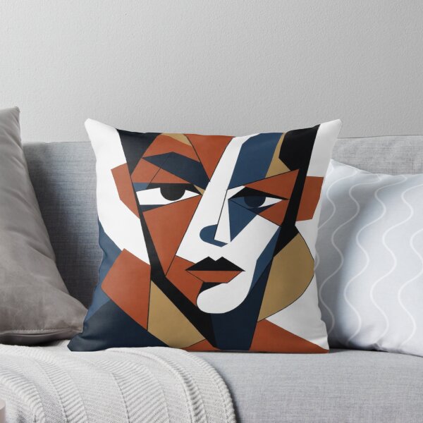 Item preview, The Geometry of Emotion — Abstract Face Design | A7 Aman designed and sold by itsa7aman.
