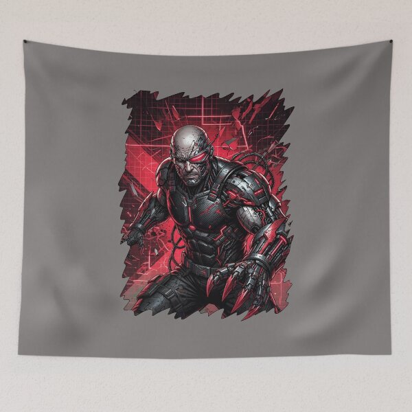 Item preview, Intense Red Portrait Athletic Figure Graphic-84 designed and sold by LisaWegne.