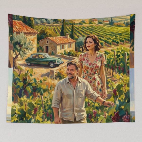 Item preview, A Good Year Romantic Drama Fine Art Tribute designed and sold by Art's Diner.