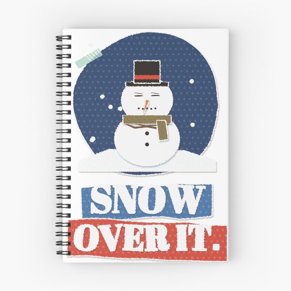 Item preview, Snow Over It Unimpressed Snowman Collage designed and sold by somebasic.