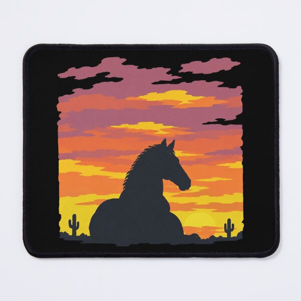Item preview, Sunset Horse Silhouette designed and sold by Mattiename95.