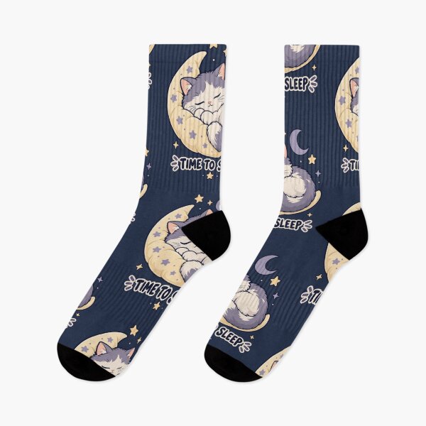 Item preview, Time to Sleep Cute Cat designed and sold by Krasnovaovaova.