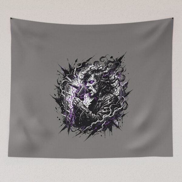 Item preview, Intense Vocalist Live Performance Monochrome-18 designed and sold by LisaWegne.