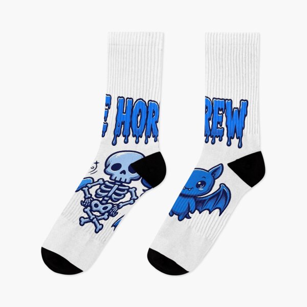 Item preview, Blue Horror Crew - Monochrome Blue Halloween Design designed and sold by BoldcreationsM.