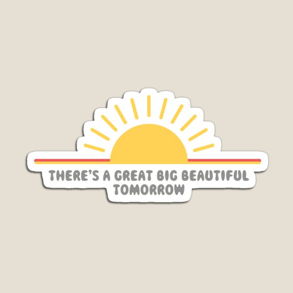 Vista previa del artículo con la obra «Hay un gran gran futuro mañana», diseñado y vendido por EASYProductions.