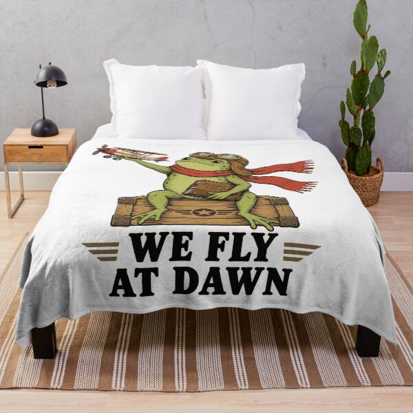 Item preview, We Fly At Dawn Frog Aviation Pilot designed and sold by andre-hollow.