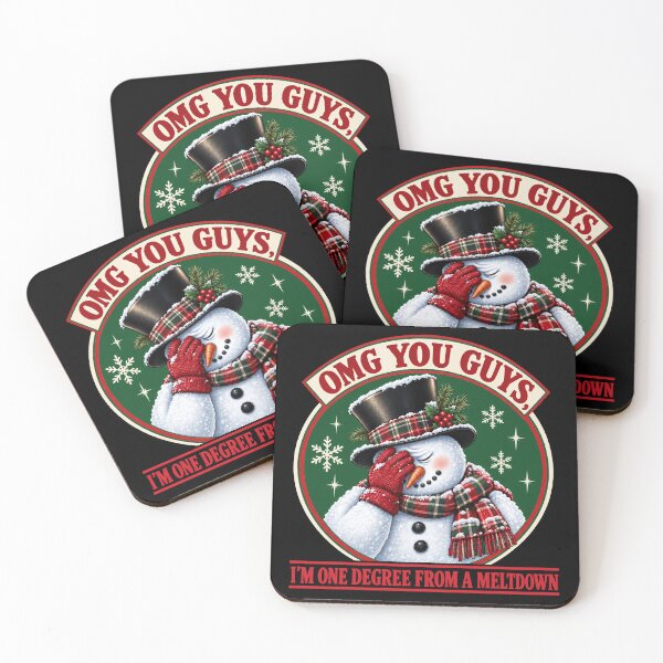 Item preview, Christmas OMG You Guys I'm One Degree From A Meltdown Funny Holly Jolly Xmas designed and sold by DarrinReilly.