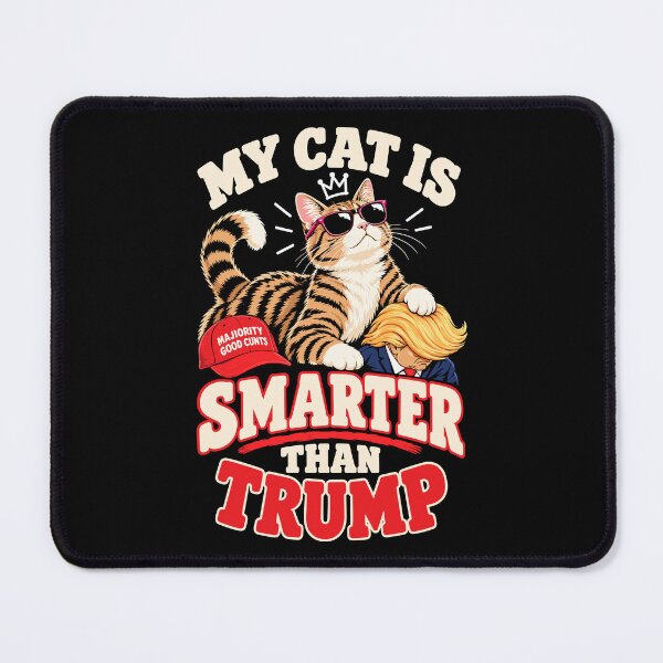 Item preview, My Cat Is Smarter Than Trump designed and sold by Adebucat.