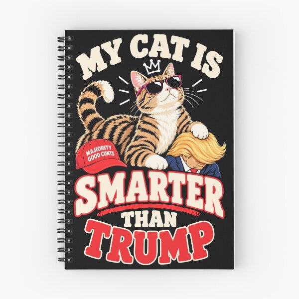 Item preview, My Cat Is Smarter Than Trump designed and sold by Adebucat.