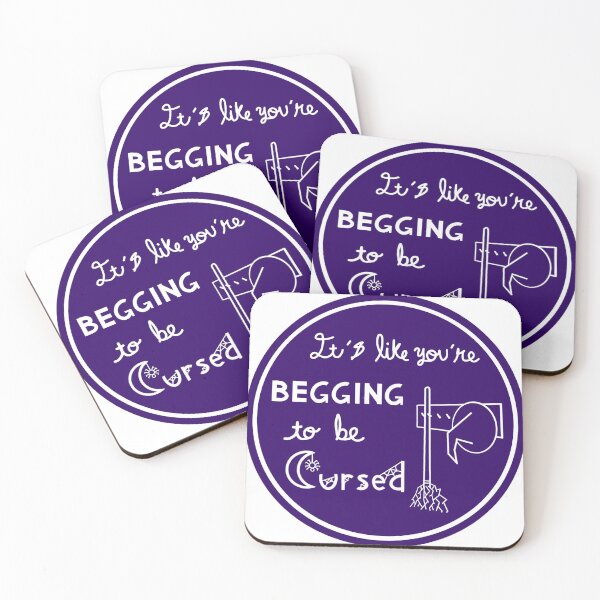 Item preview, It's Like You're Begging To Be Cursed designed and sold by Magic-Made.