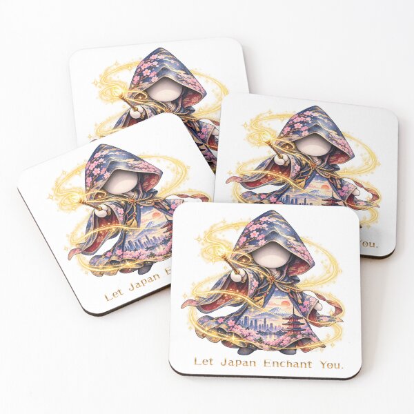 Item preview, Let Japan Enchant You - Japanese Magic Wizard & Mount Fuji Pictogram designed and sold by japan-picto.