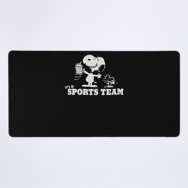 Item preview, Snoopy Let's Go Sports Team Cheers Drink designed and sold by LucianaMoraes.