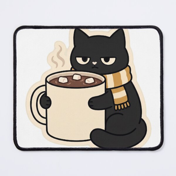 Item preview, Cocoa Cat Mug Bigger Than My Plans designed and sold by Keizoku Studio.