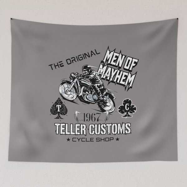 Item preview, Men Of Mayhem Teller Customs Biker Vintage 1967-69 designed and sold by JosielHannere.