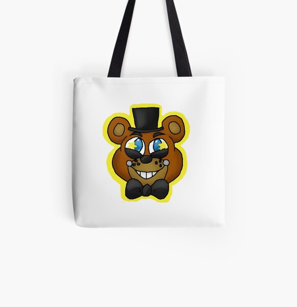 Men S Bags Printed Tote Bag Bite Of 1987 Nightmare Freddy Fazbear Five Nights Inspired Test Mtransport No - purse test roblox