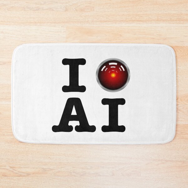 Item preview, I HAL AI designed and sold by Karate Octopus.