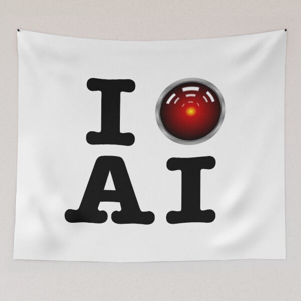 Item preview, I HAL AI designed and sold by Karate Octopus.