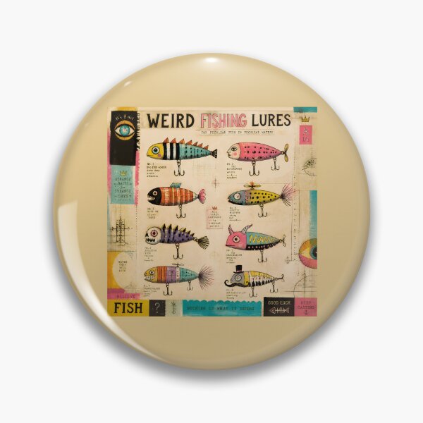 Item preview, Weird Fishing Lures designed and sold by PictureNZ.