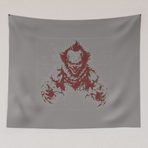 Item preview, Menacing Clown Horror Masterpiece Art-57 designed and sold by JosielHannere.