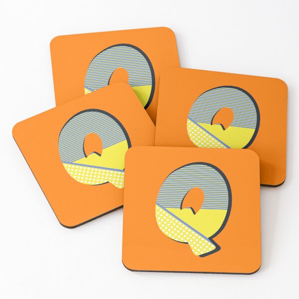 Item preview, Pop Art Letter Q - Initial design of the Letter Q designed and sold by Fun Funky Designs.