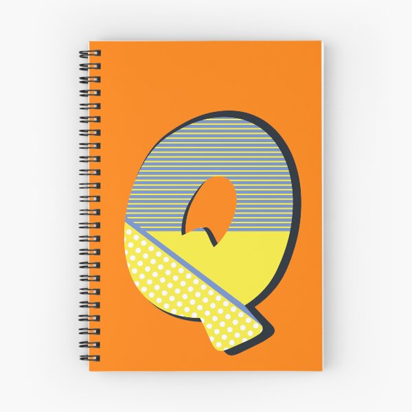 Item preview, Pop Art Letter Q - Initial design of the Letter Q designed and sold by Fun Funky Designs.