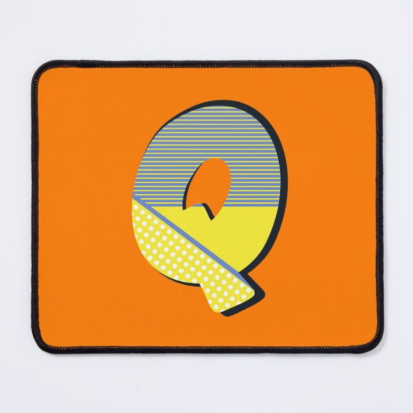Item preview, Pop Art Letter Q - Initial design of the Letter Q designed and sold by Fun Funky Designs.