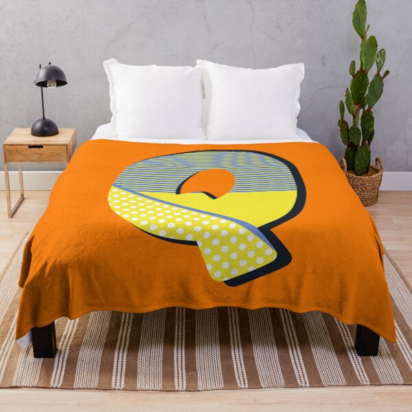 Item preview, Pop Art Letter Q - Initial design of the Letter Q designed and sold by Fun Funky Designs.