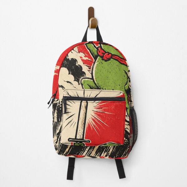Item preview, Frog Knight Raising Sword Beneath Crimson Sun designed and sold by AbstractAuraArt.