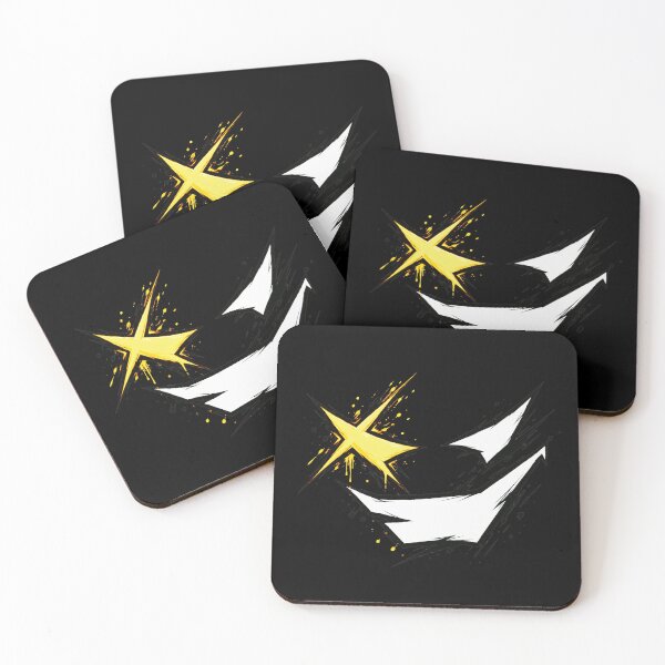 Item preview, Wicked Grinning Face Yellow Star Eye Art designed and sold by Munib302.