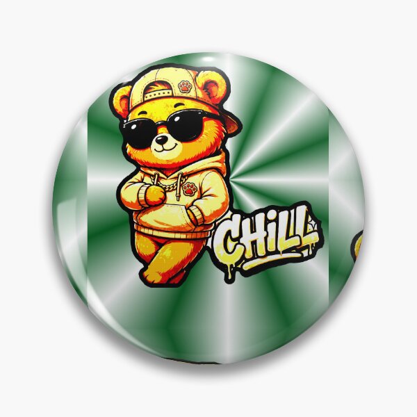 Item preview, Chill Bear T-Shirt Hip Hop Cool Bear Glasses Sweatshirt Streetwear designed and sold by AstronautMerch.
