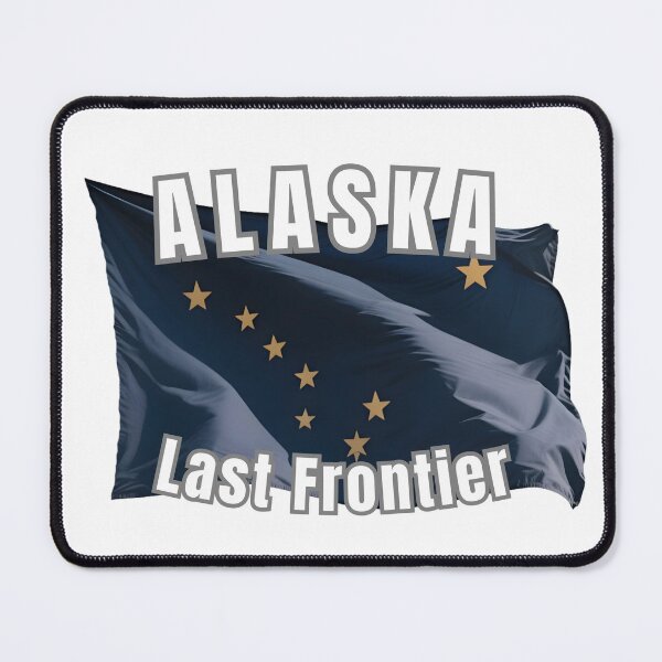 Item preview, Alaska Last Frontier Flag Design Souvenir designed and sold by RVJdesigns.