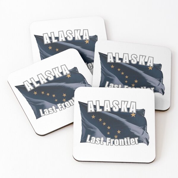 Item preview, Alaska Last Frontier Flag Design Souvenir designed and sold by RVJdesigns.